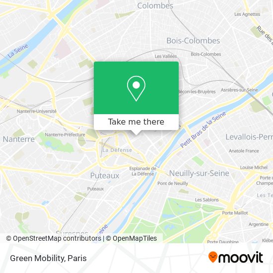 Green Mobility map