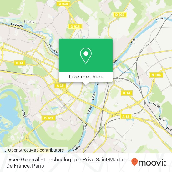Mapa Lycée Général Et Technologique Privé Saint-Martin De France