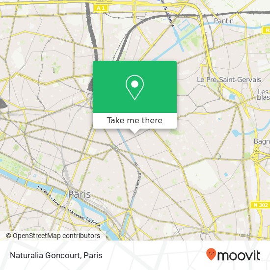 Mapa Naturalia Goncourt