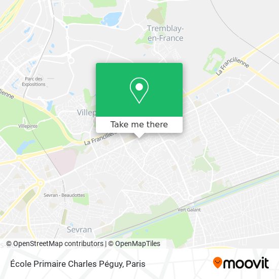 Mapa École Primaire Charles Péguy