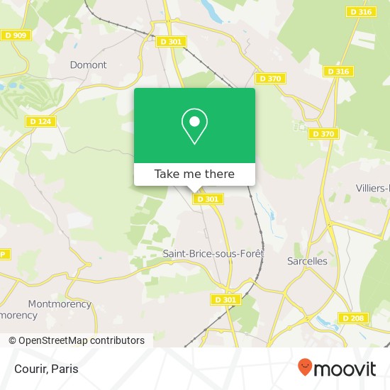 Courir map