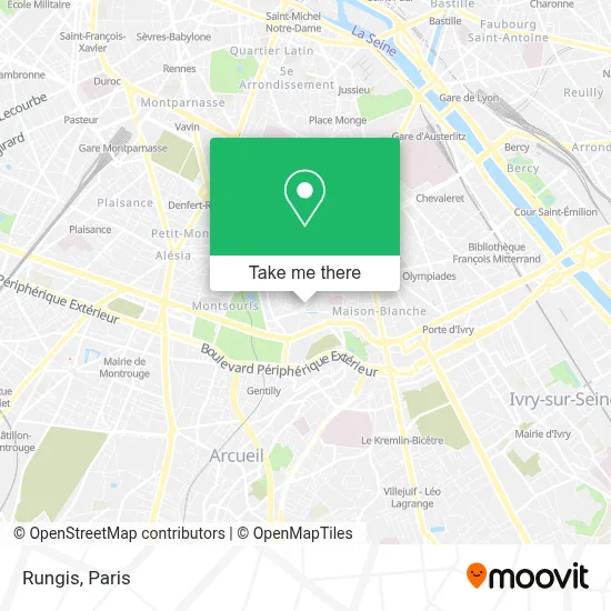 Rungis map
