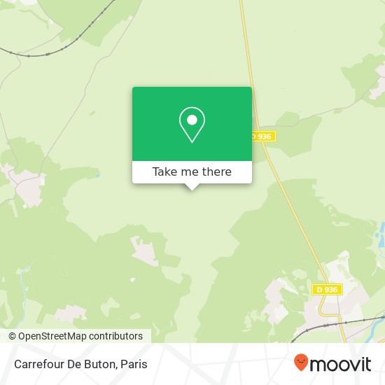 Carrefour De Buton map