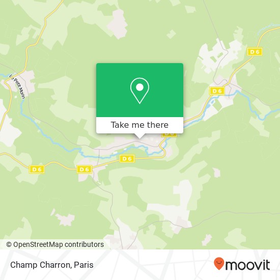 Champ Charron map