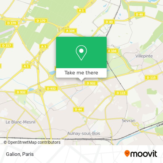 How To Get To Galion In Aulnay Sous Bois By Bus Train Rer Light Rail Or Metro