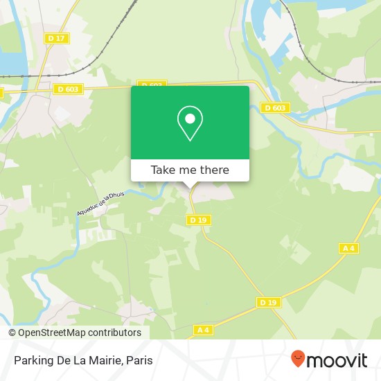 Mapa Parking De La Mairie