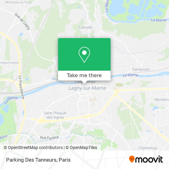 Parking Des Tanneurs map