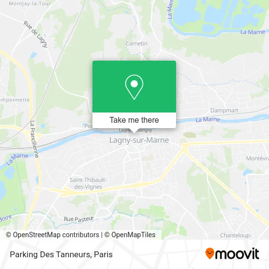 Parking Des Tanneurs map