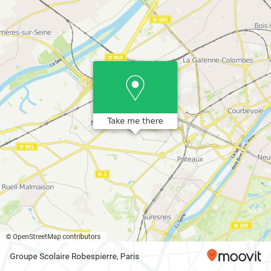 Groupe Scolaire Robespierre map