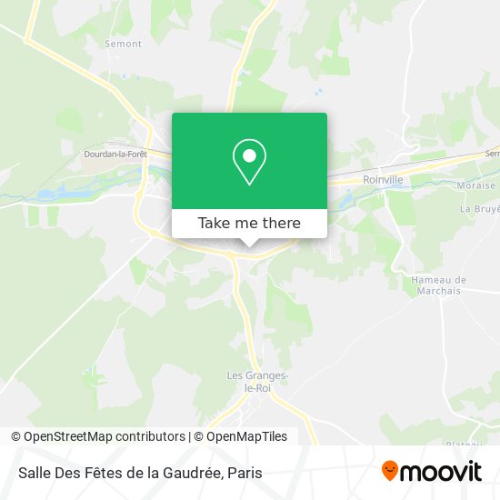 Salle Des Fêtes de la Gaudrée map