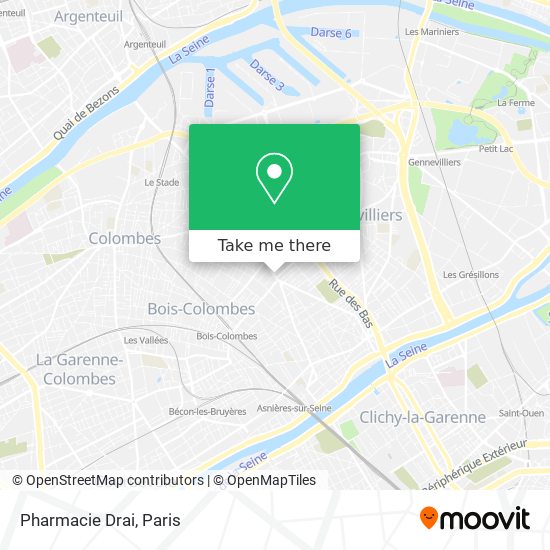 Mapa Pharmacie Drai