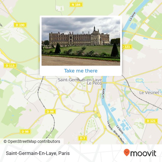 Saint-Germain-En-Laye map