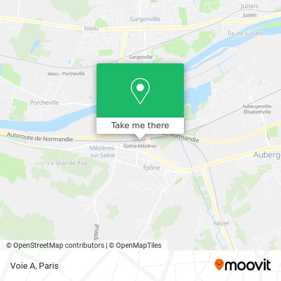 Voie A map