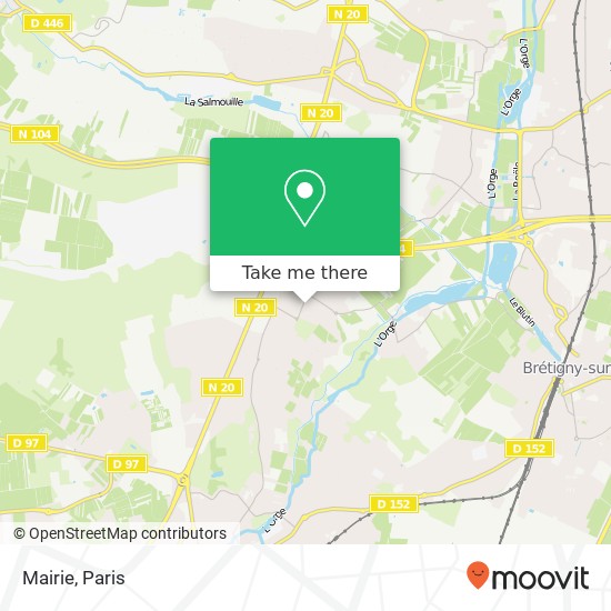 Mairie map