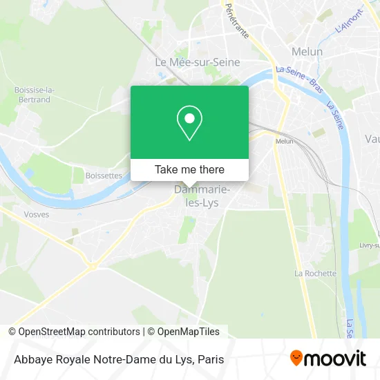 Abbaye Royale Notre-Dame du Lys map