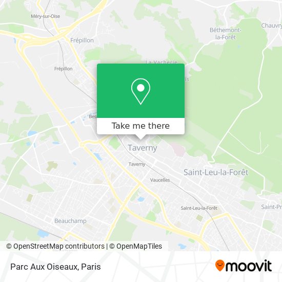 Parc Aux Oiseaux map