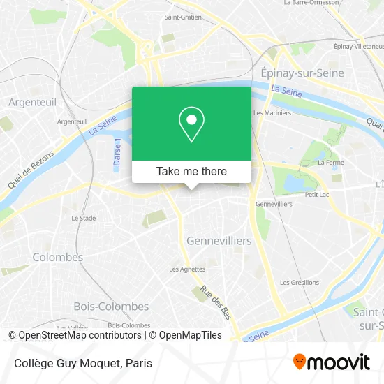 Collège Guy Moquet map