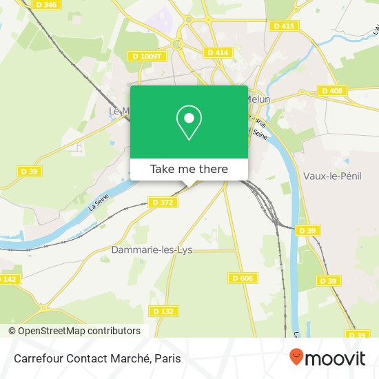 Carrefour Contact Marché map