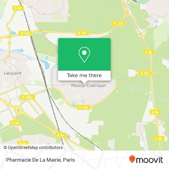 Pharmacie De La Mairie map