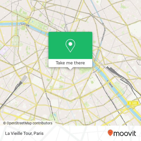 La Vieille Tour map