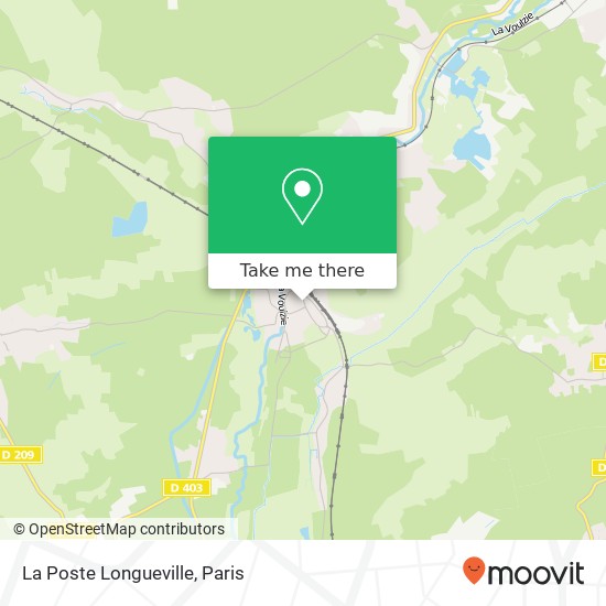 Mapa La Poste Longueville