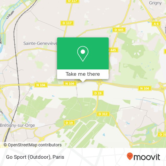 Go Sport (Outdoor) map