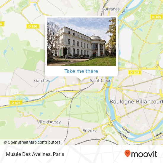 Musée Des Avelines map