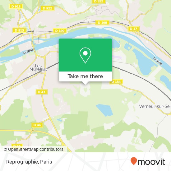 Reprographie map
