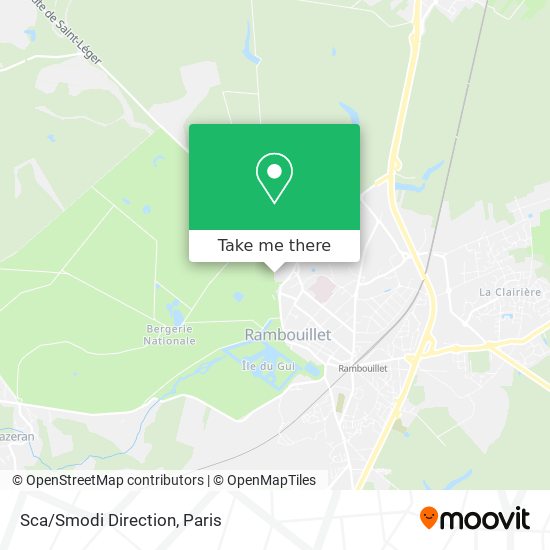 Sca/Smodi Direction map