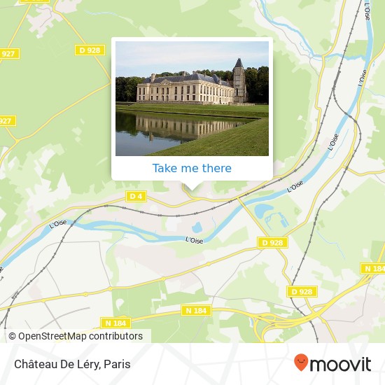 Mapa Château De Léry