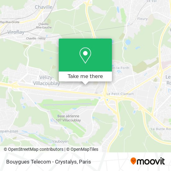 Bouygues Telecom - Crystalys map