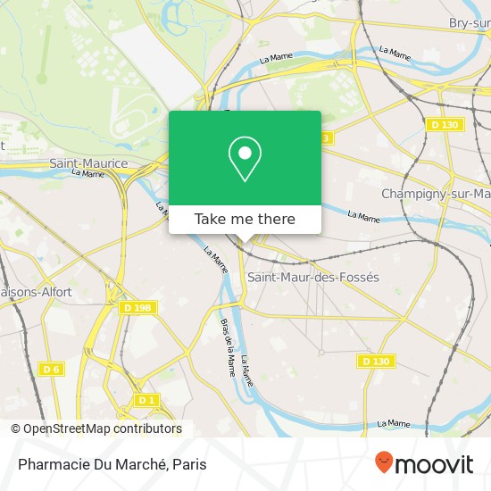 Pharmacie Du Marché map