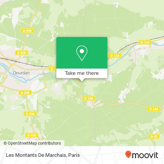 Mapa Les Montants De Marchais