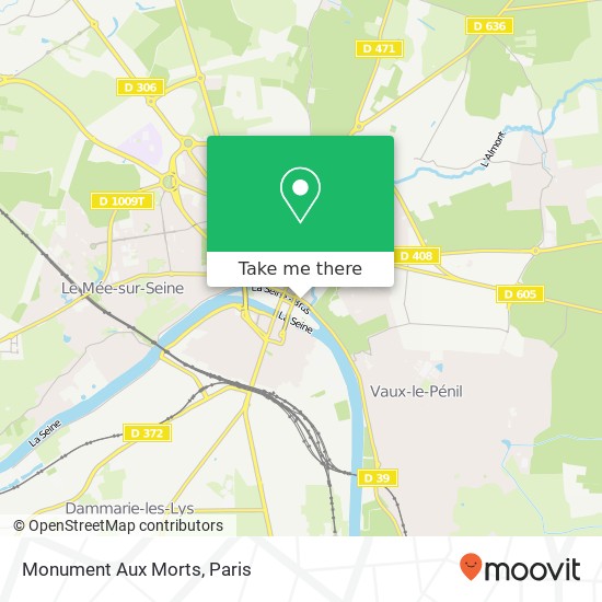 Monument Aux Morts map