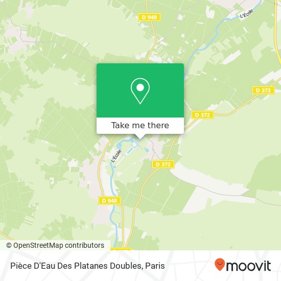 Pièce D'Eau Des Platanes Doubles map