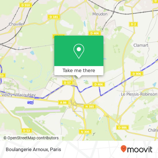 Boulangerie Arnoux map