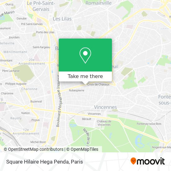 Square Hilaire Hega Penda map