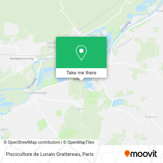 Pisciculture de Lunain Grattereau map