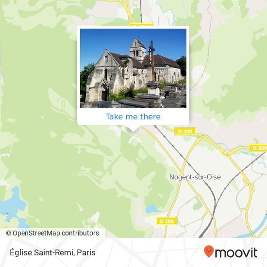 Mapa Église Saint-Remi