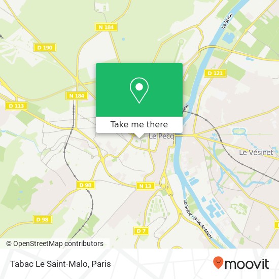 Tabac Le Saint-Malo map