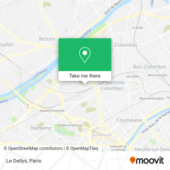 Le Dellys map