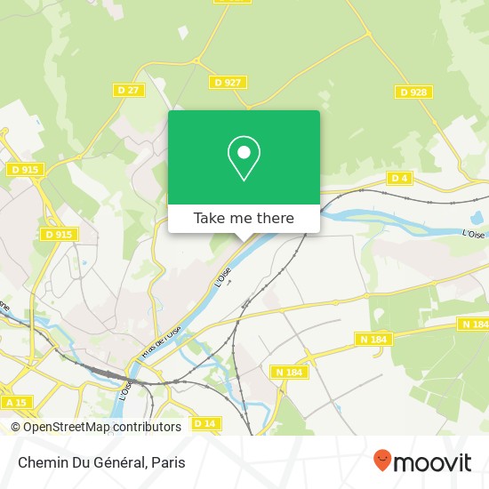 Chemin Du Général map