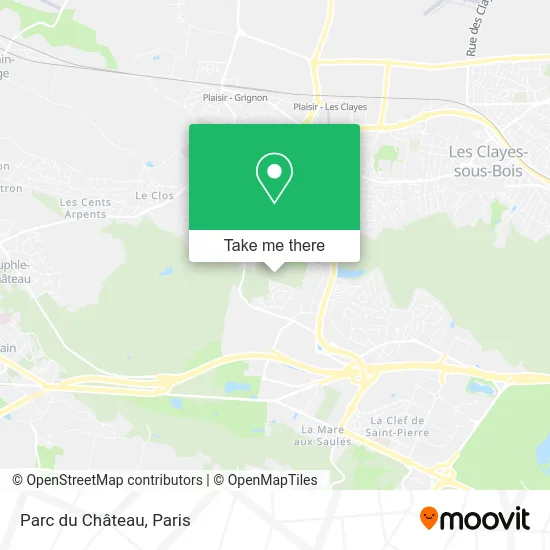 Parc du Château map