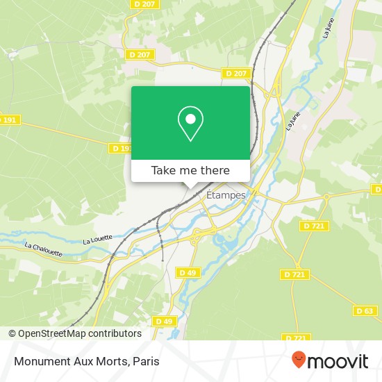 Monument Aux Morts map