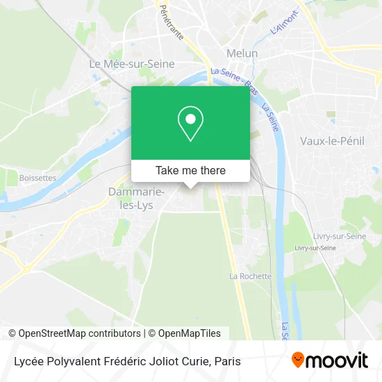 Lycée Polyvalent Frédéric Joliot Curie map