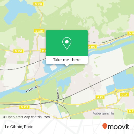 Le Giboin map