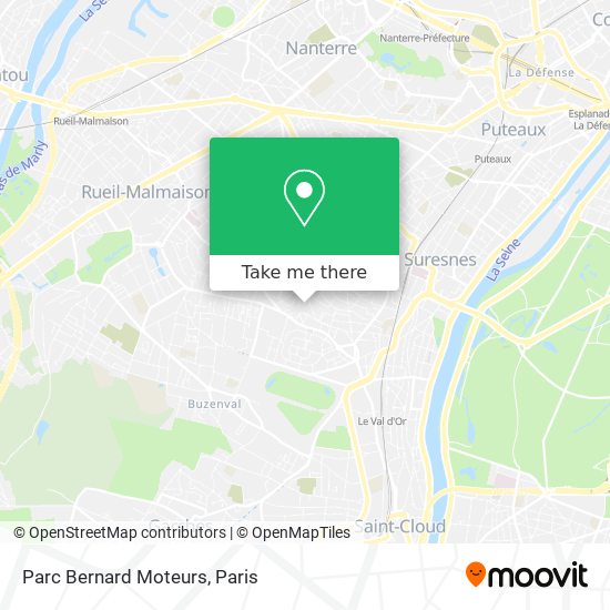 Parc Bernard Moteurs map