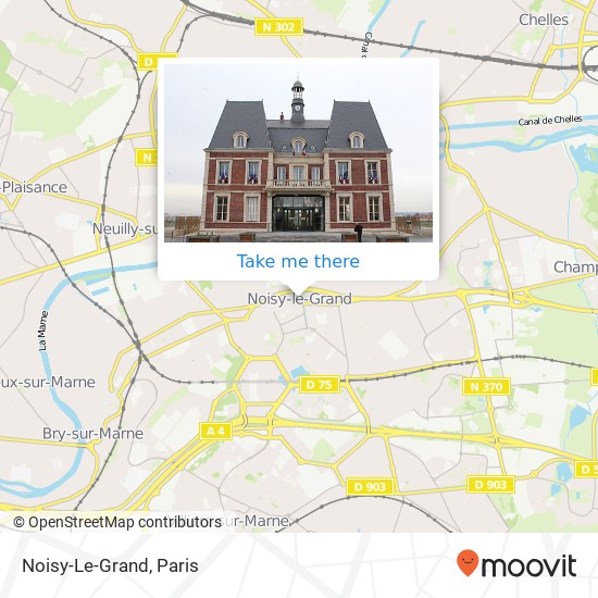 Noisy-Le-Grand map