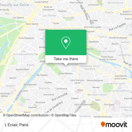 L'Éclair map