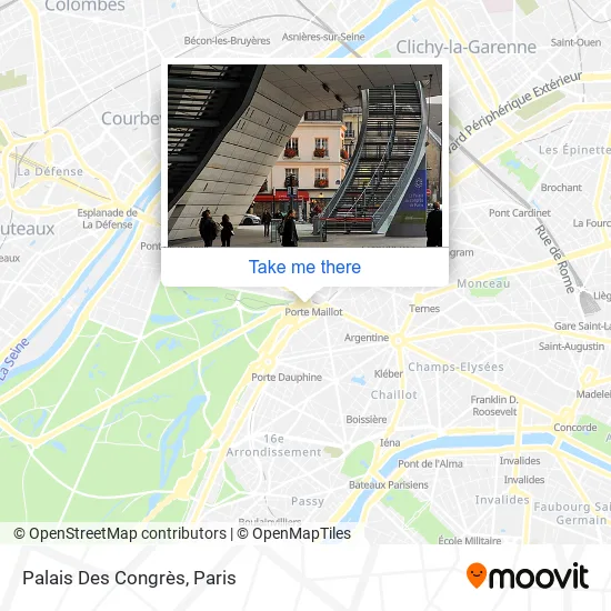 Palais Des Congrès map